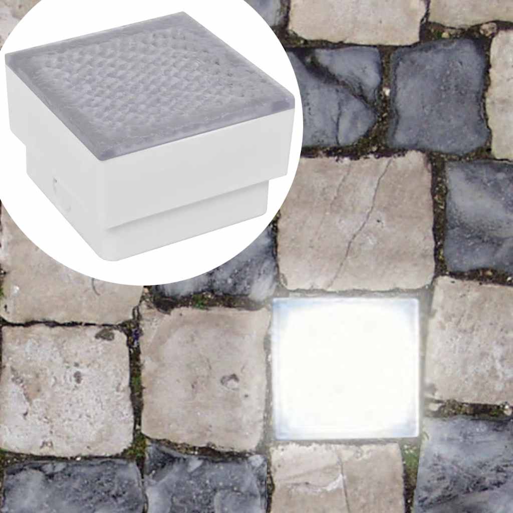 Maasisesed LED-valgustid 6 tk 100 x 100 x 68 mm