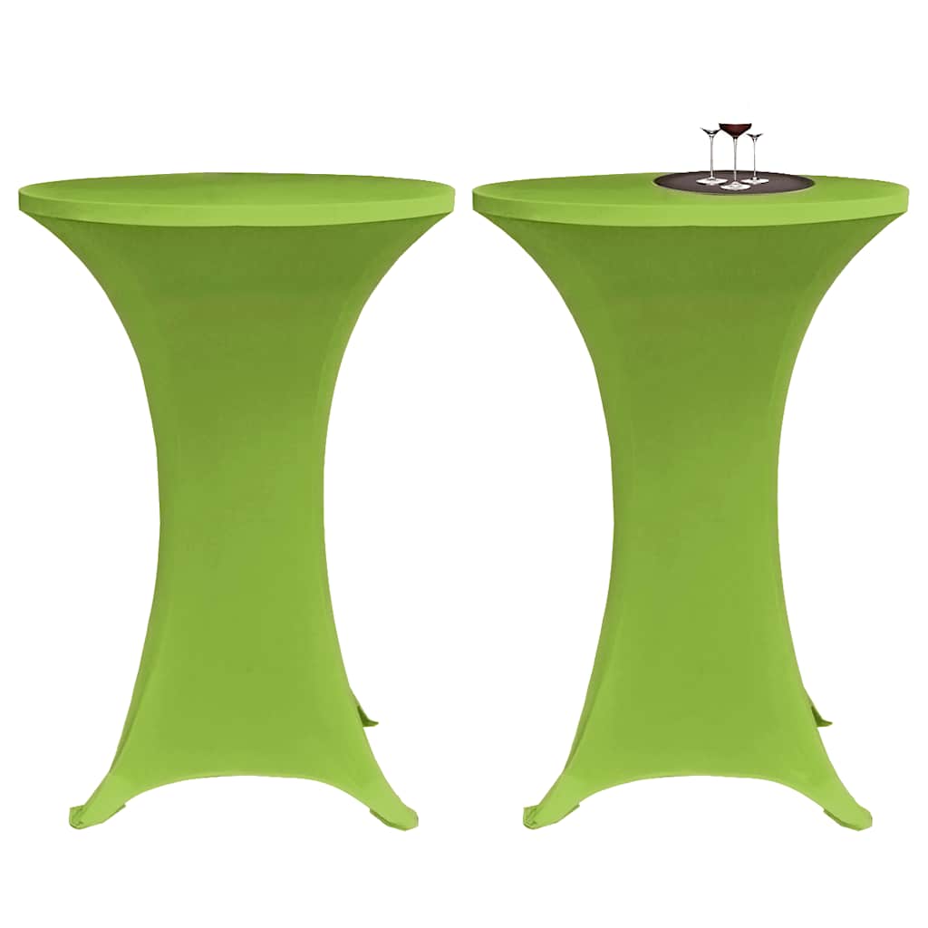 Venivad lauakatted 2 tk 80 cm roheline
