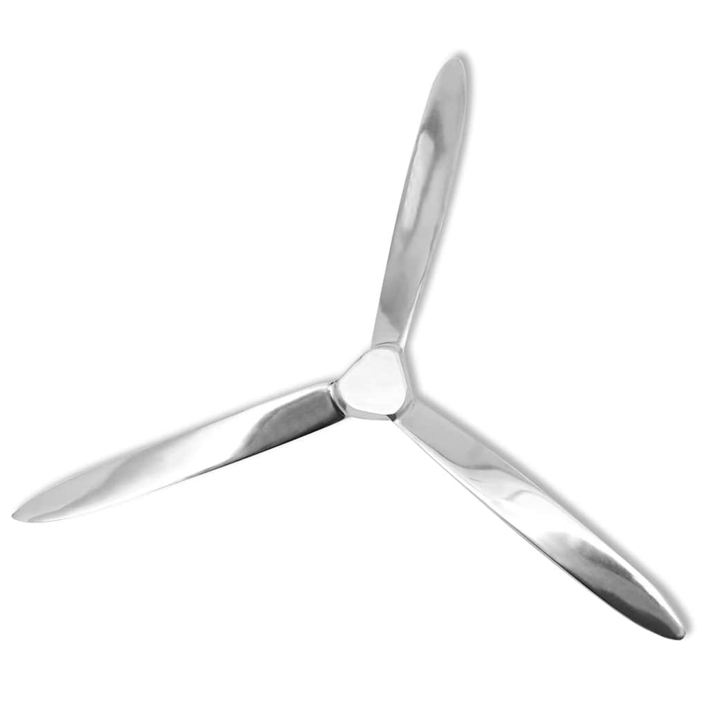 Seinale kinnitatav propeller, alumiinium, hõbedane, 70 cm