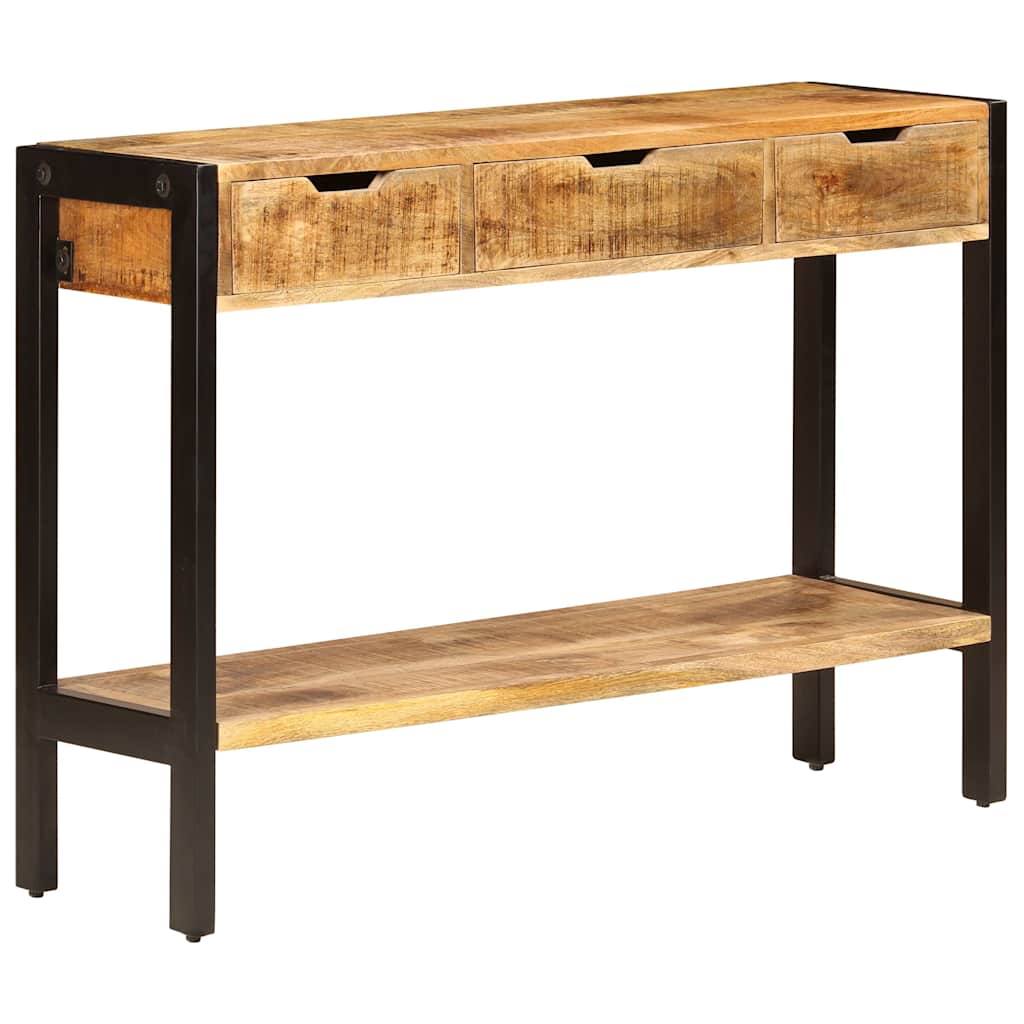 Puhvetkapp 3 sahtliga, 110 x 35 x 75 cm, mangopuit