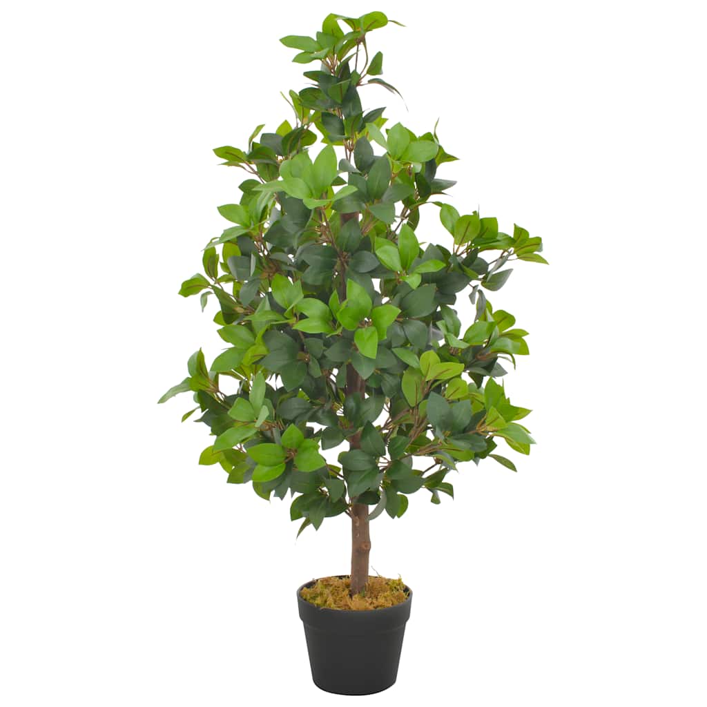 Kunsttaim loorberipuu potiga, roheline, 90 cm