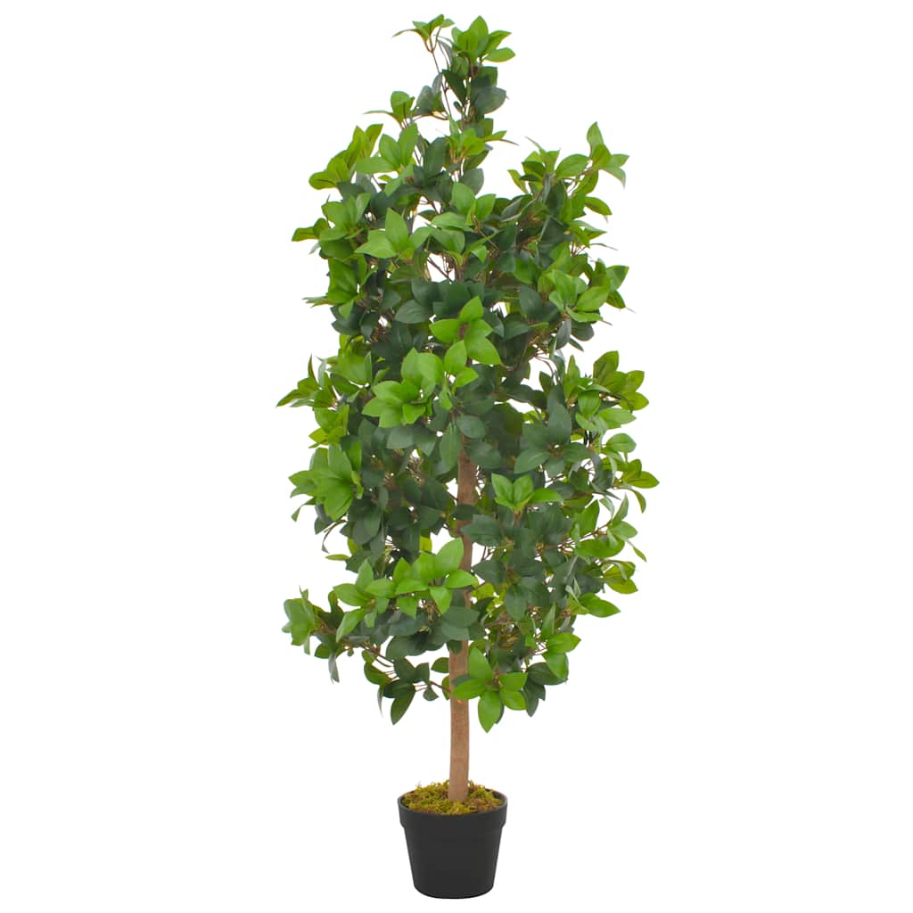 Kunsttaim loorberipuu potiga, roheline, 120 cm