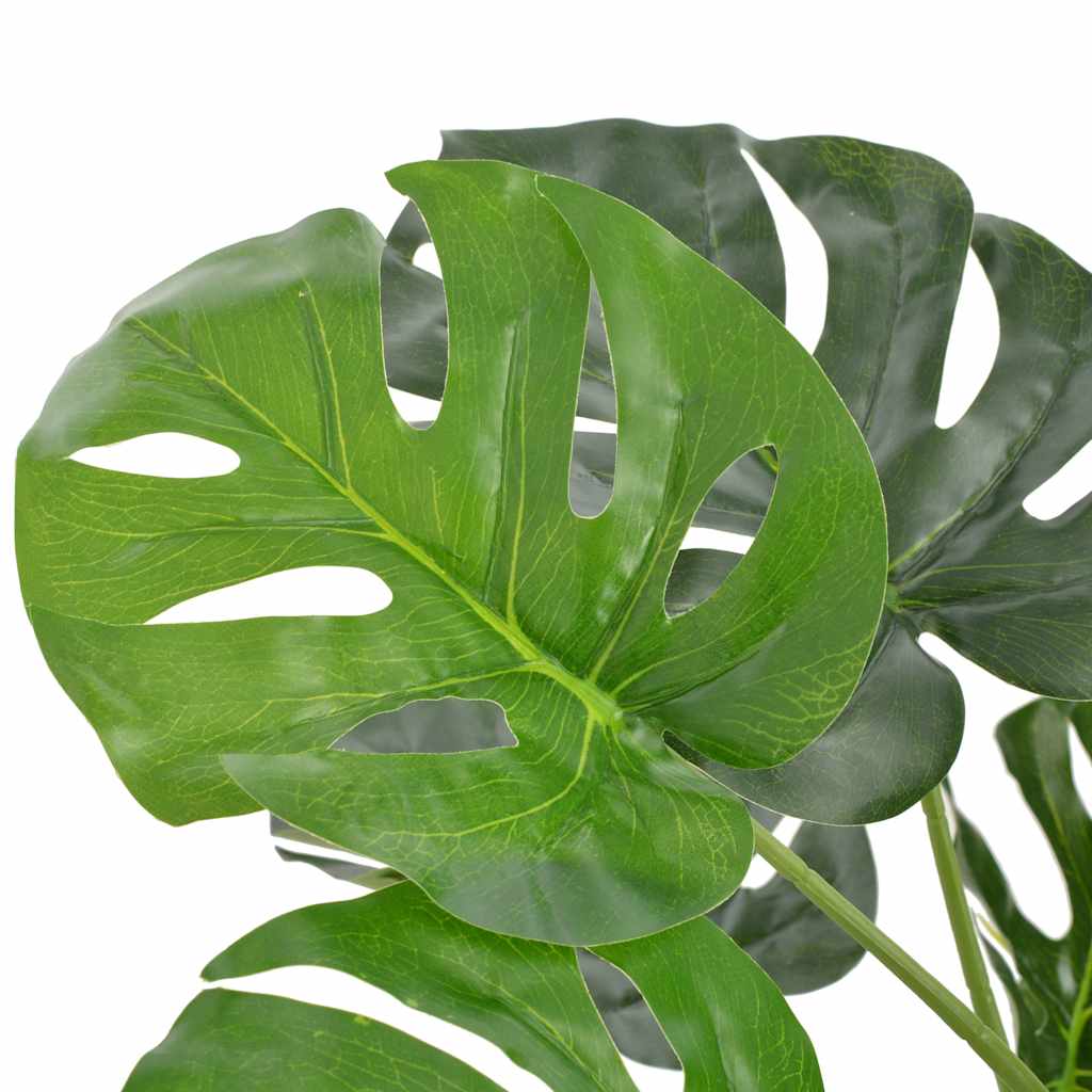 Kunsttaim monstera lillepotiga, roheline, 100 cm