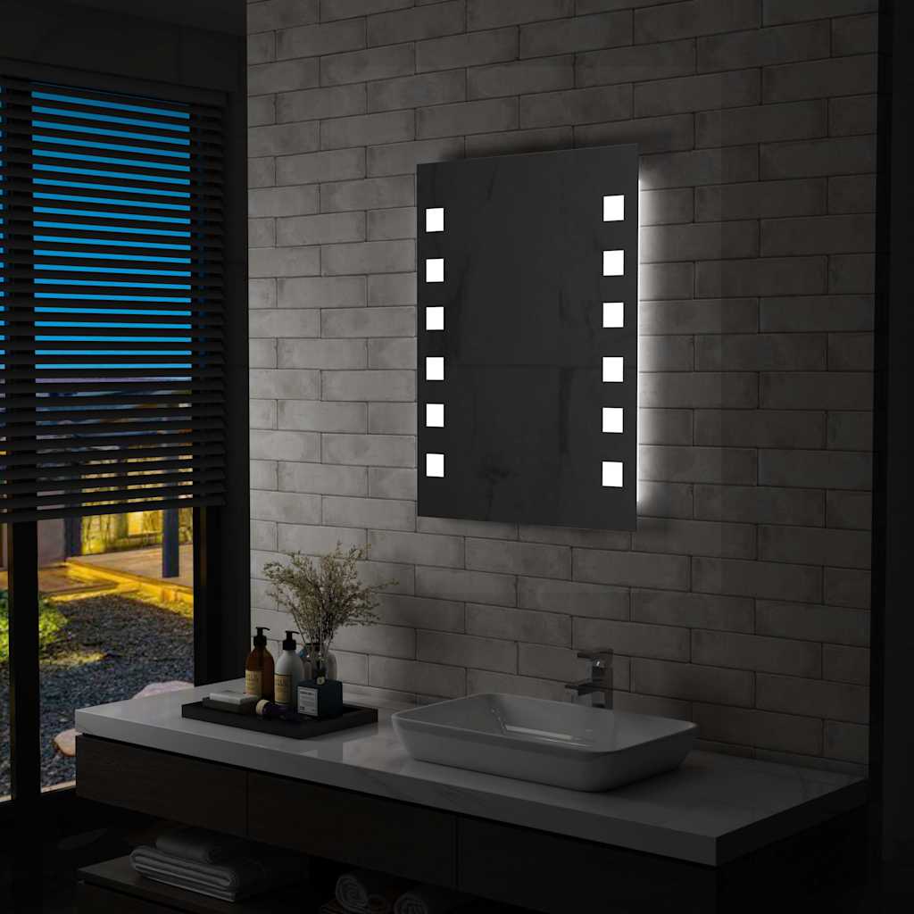 Vannitoa LED-seinapeegel 60 x 80 cm