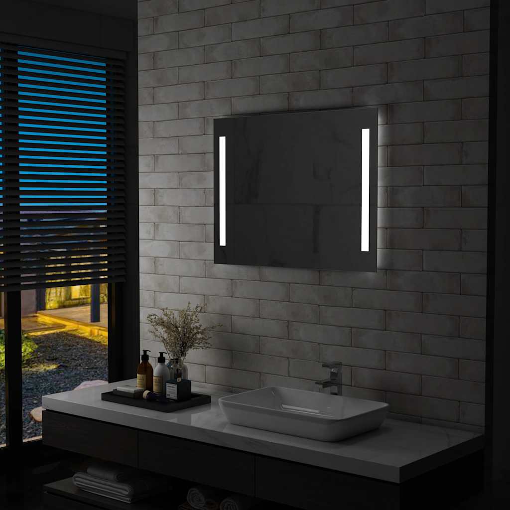 Vannitoa LED-seinapeegel 80 x 60 cm