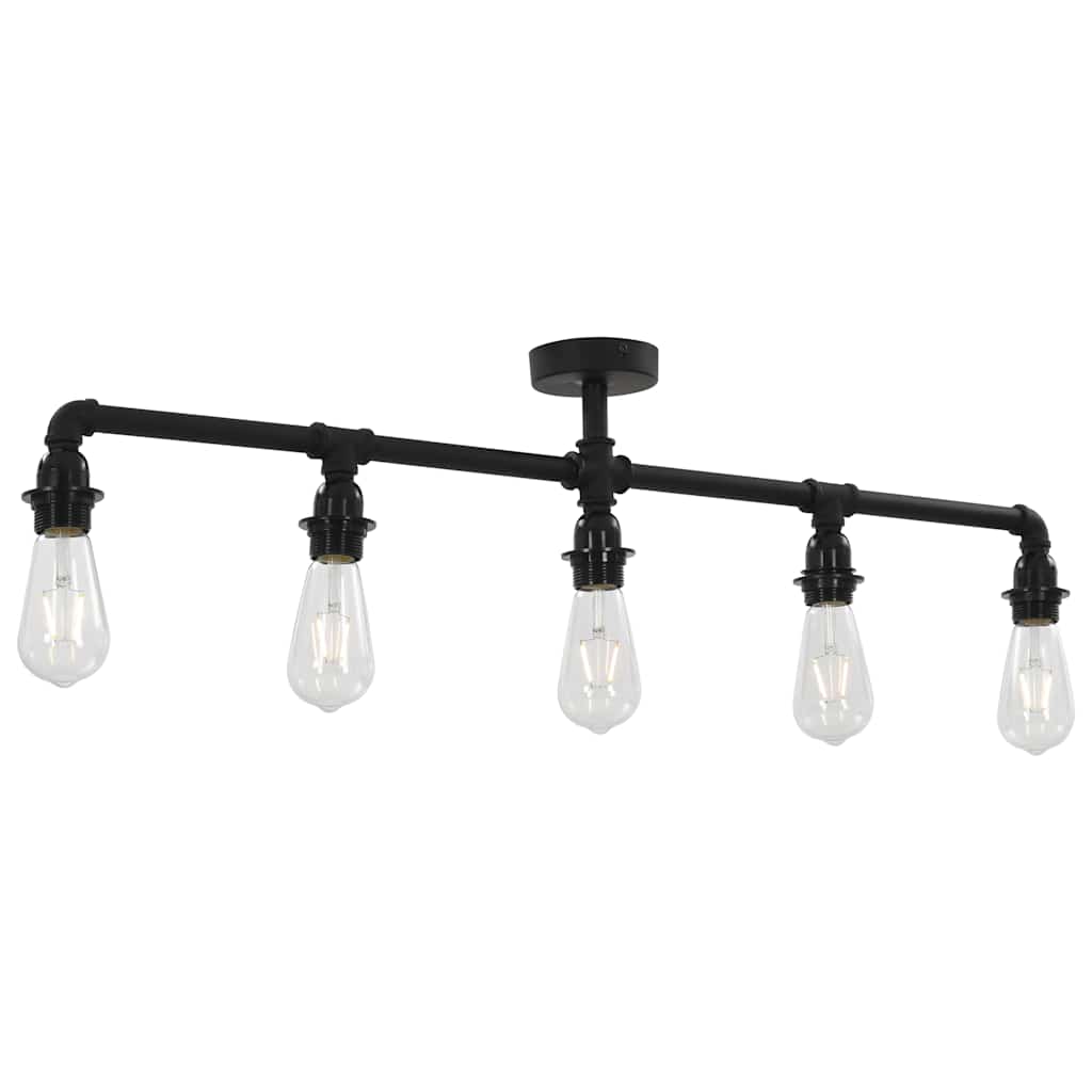 Laelamp, must, 5 x E27 pirni