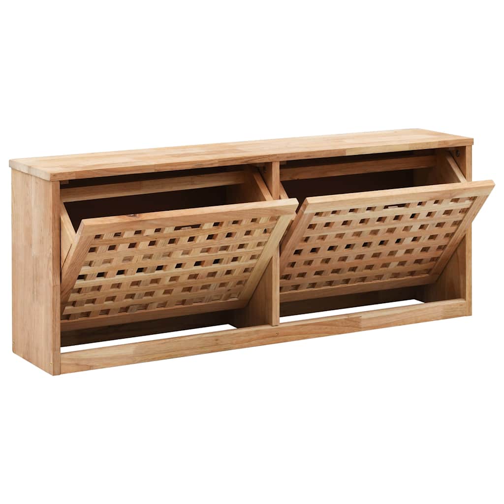 Jalatsite hoiupink, 94 x 20 x 38 cm, toekas pähklipuit