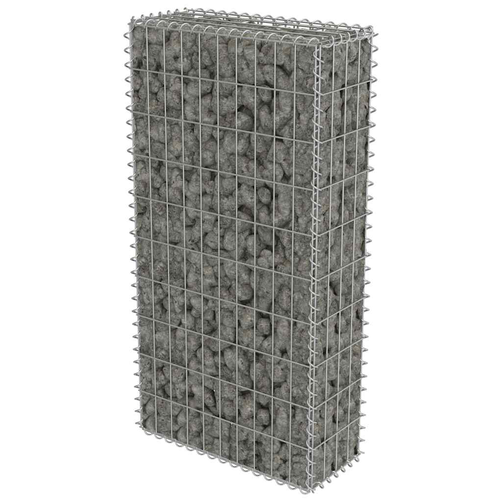 Kattega gabioonsein, tsingitud teras, 50 x 20 x 100 cm
