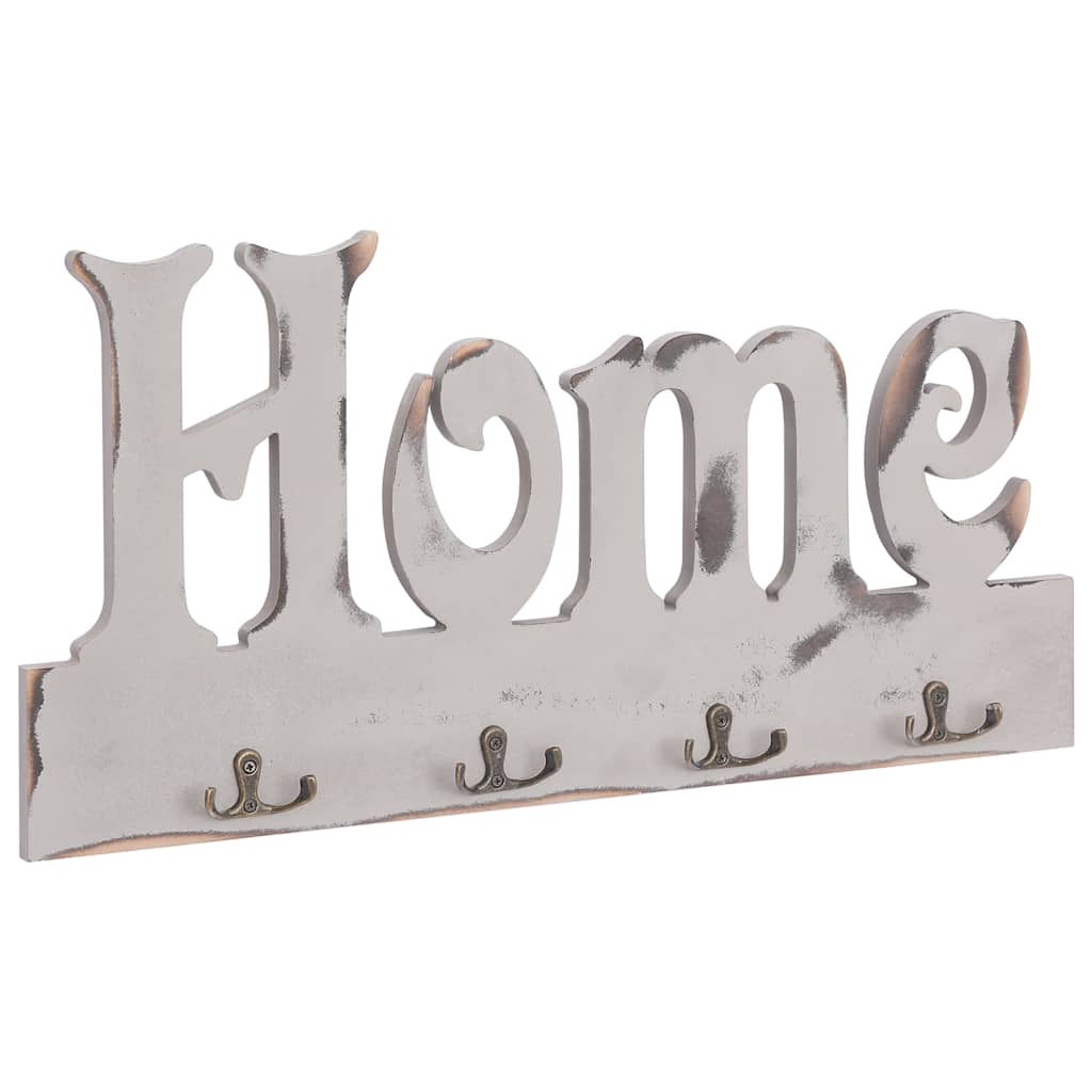 Seinale kinnitatav riidenagi, HOME, 50 x 23 cm