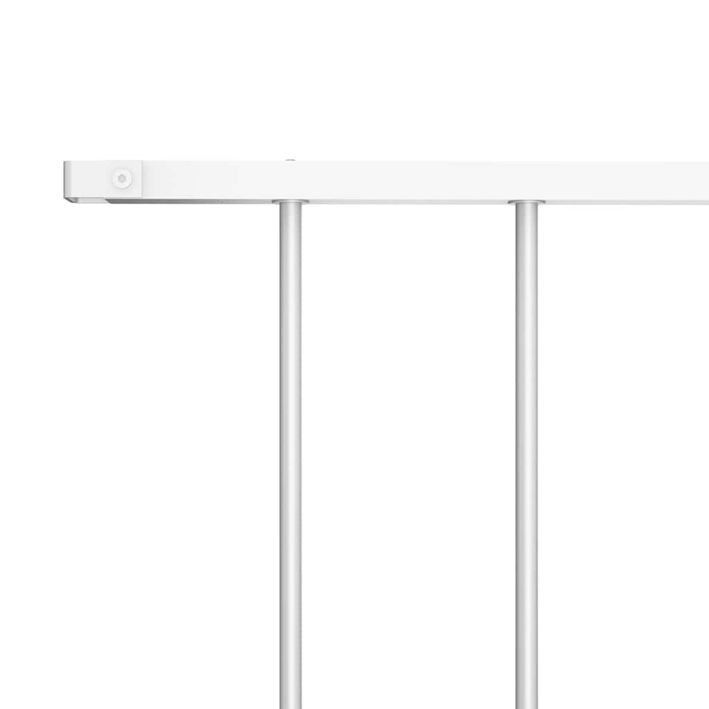 Aiapaneel, Woerden, pulbervärvitud, teras, 163x75 cm, valge