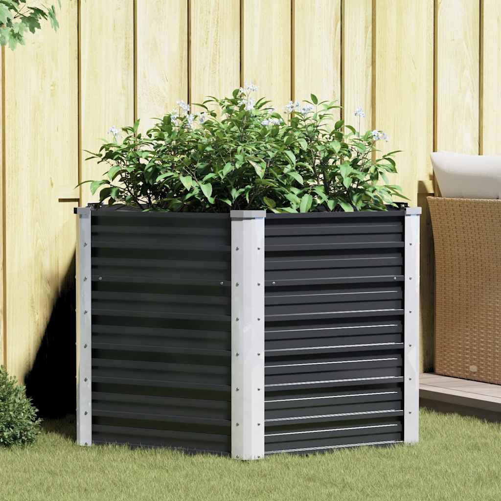 Aia taimelava antratsiithall 129 x 129 x 77 cm tsingitud teras