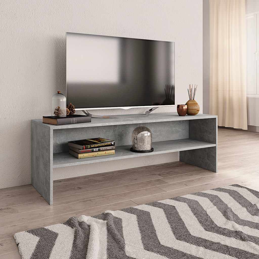 Telerikapp, betoonhall, 120 x 40 x 40 cm, tehispuit