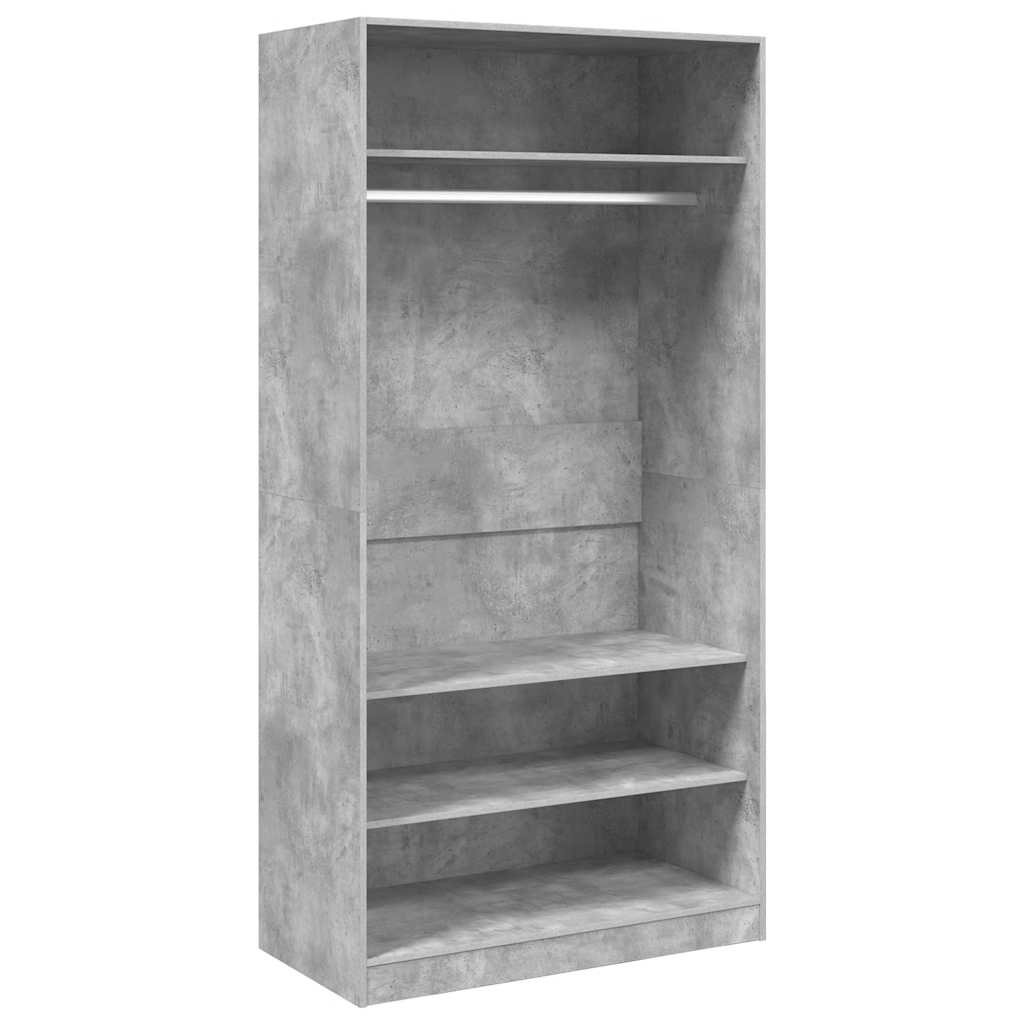 Garderoob betoonhall 100 x 50 x 200 cm puitlaastplaat