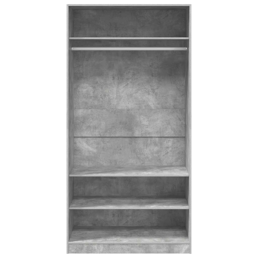 Garderoob betoonhall 100 x 50 x 200 cm puitlaastplaat