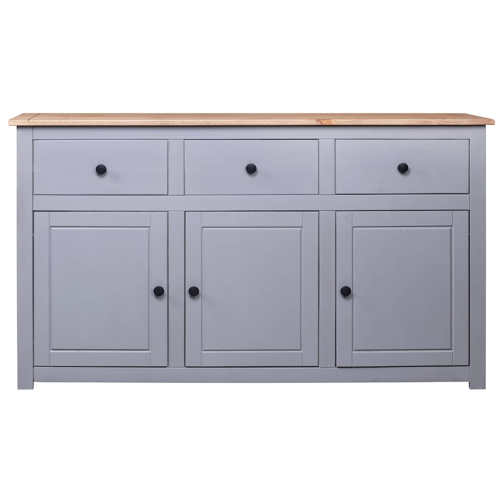 Puhvetkapp, hall, 135 x 40 x 80 cm, männipuit, Panama sari