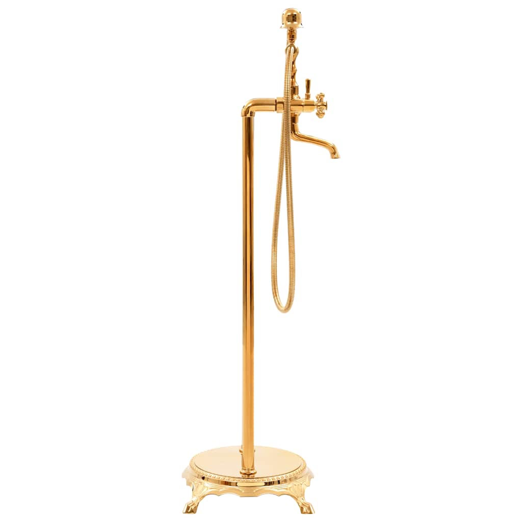 Iseseisev vannikraan, roostevaba teras, 99,5 cm, kuldne