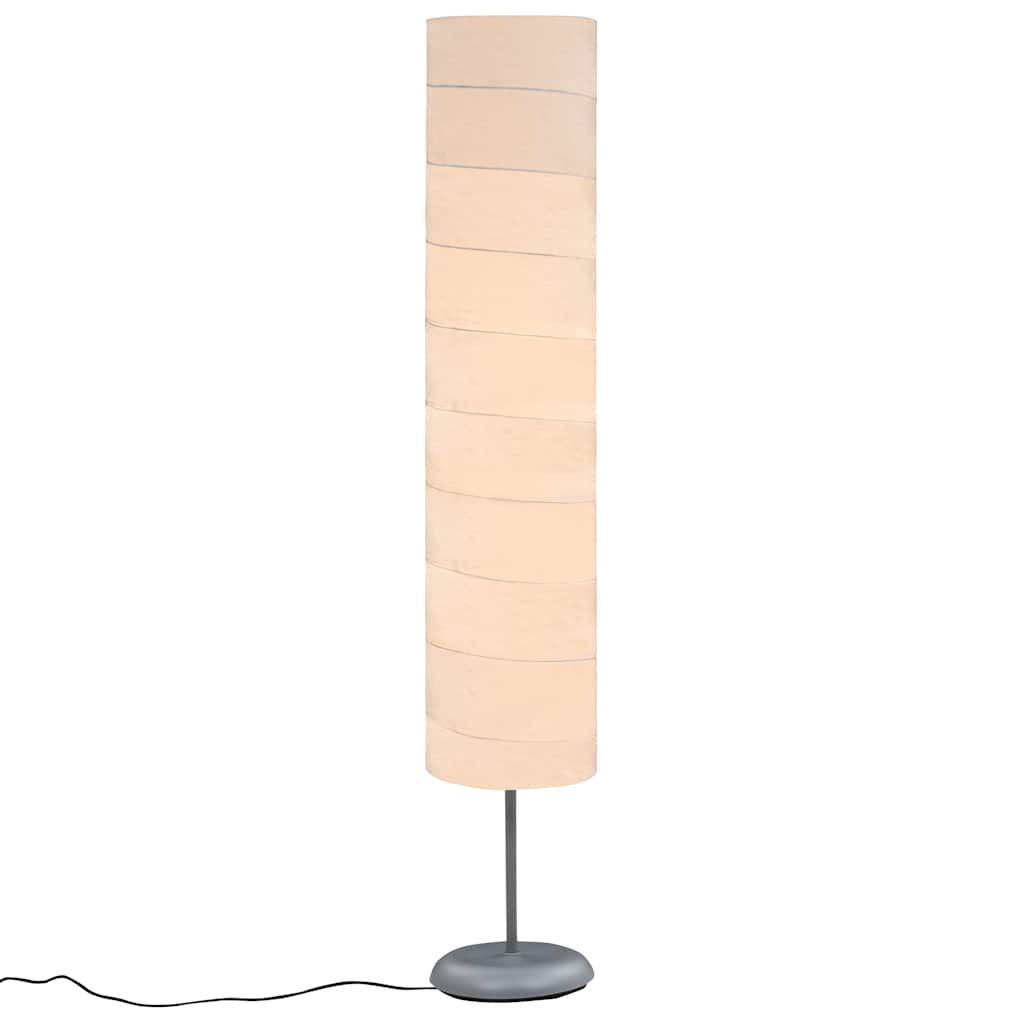 Põrandalamp alusega, 121 cm, valge E27