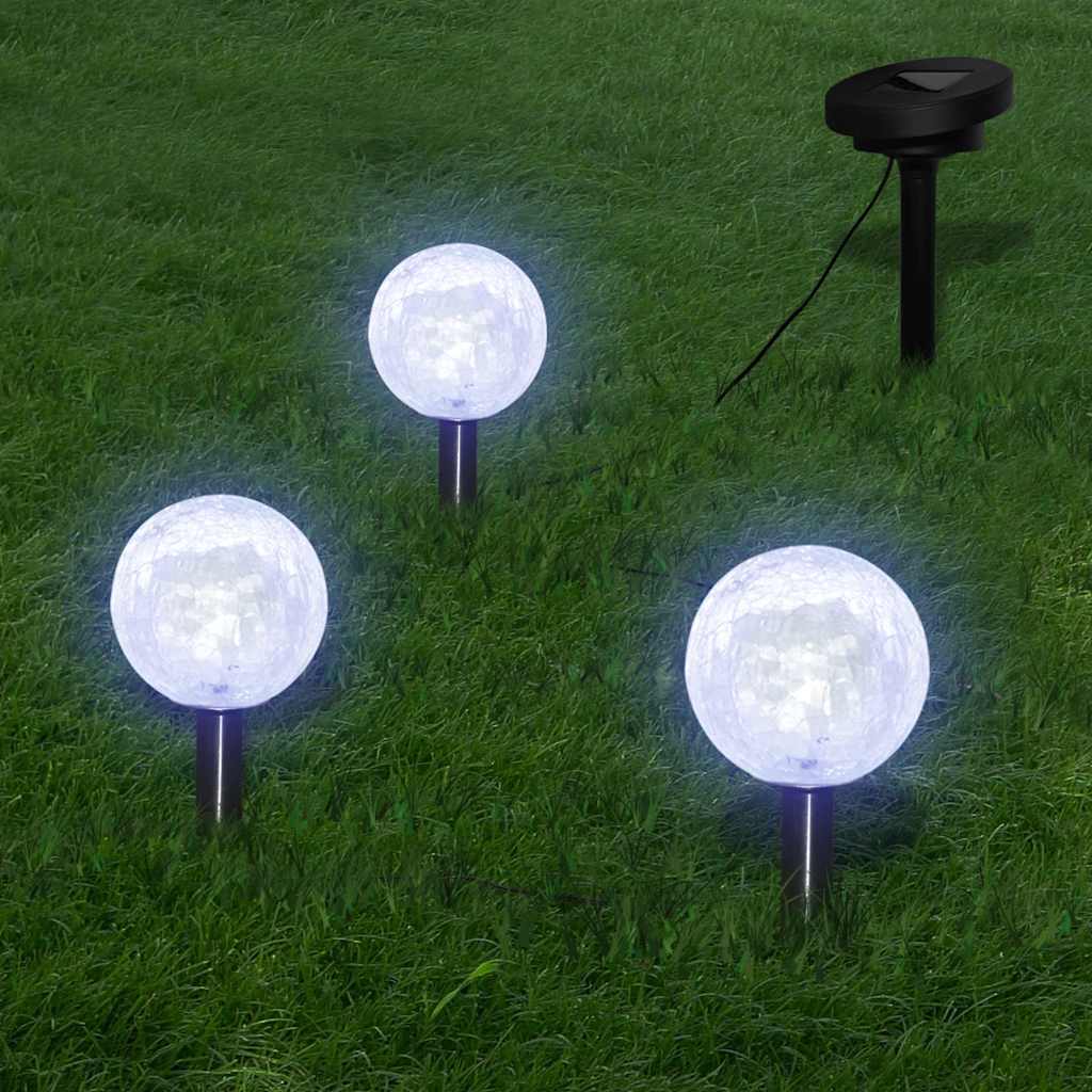 Aialambid, 6 tk, LED, maavaiade ja päikesepaneeliga