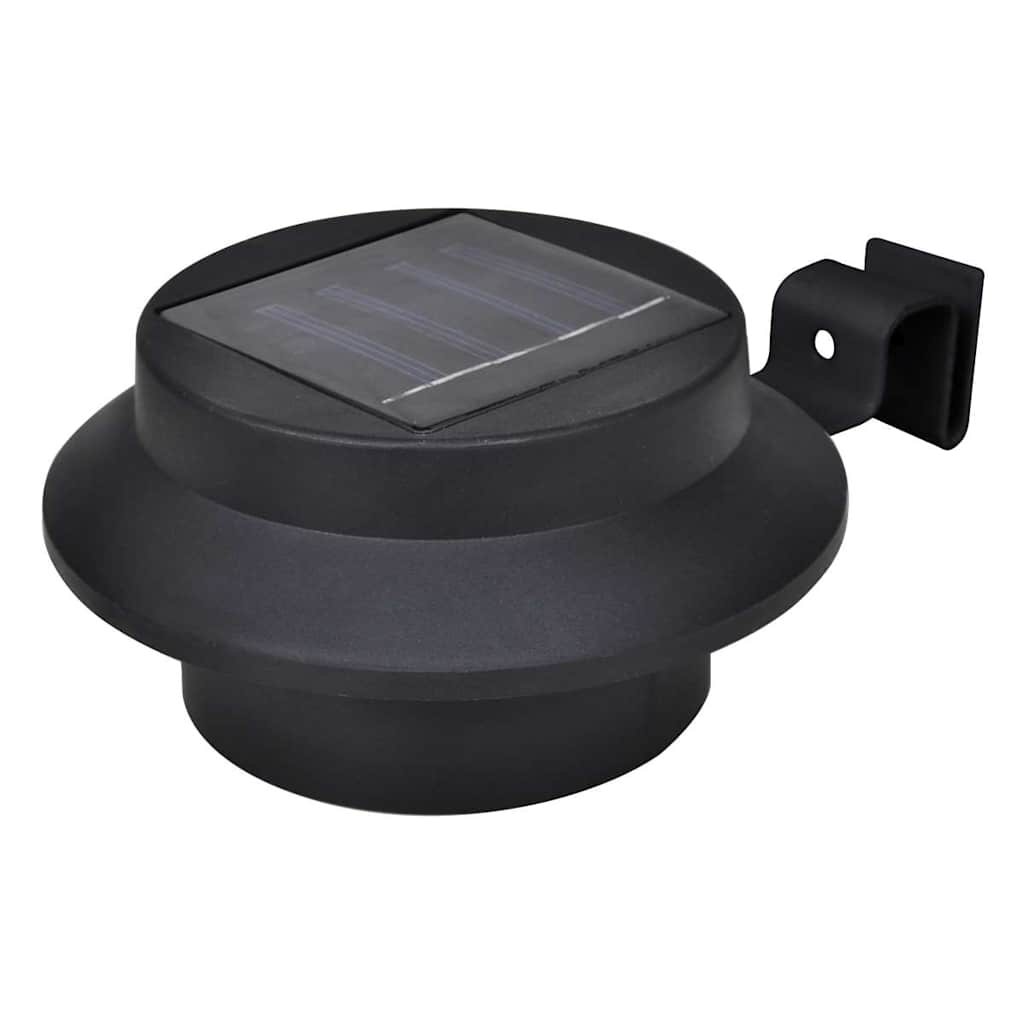 Päikesepatareiga aiavalgustid 12 tk LED must