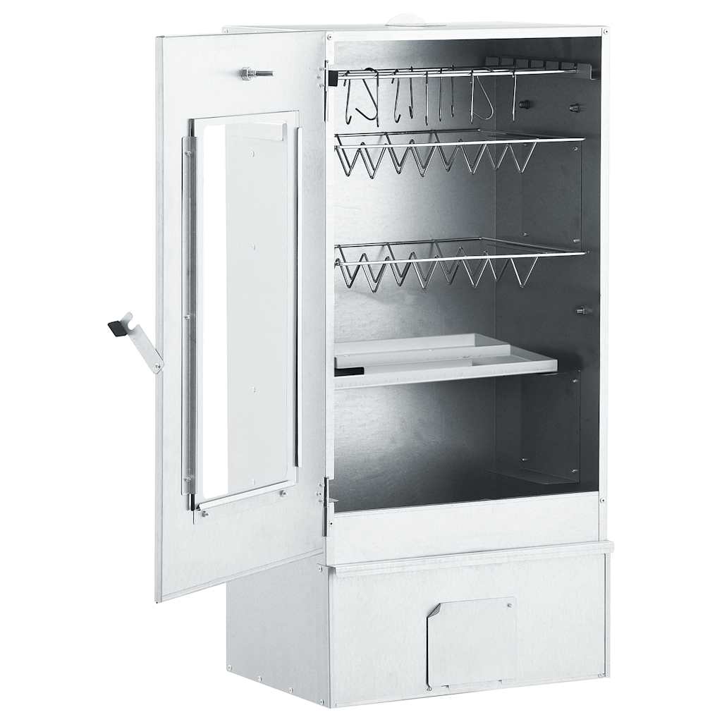 Grill- ja suitsuahi 1 kg puidulaastudega 44,5 x 29 x 83 cm