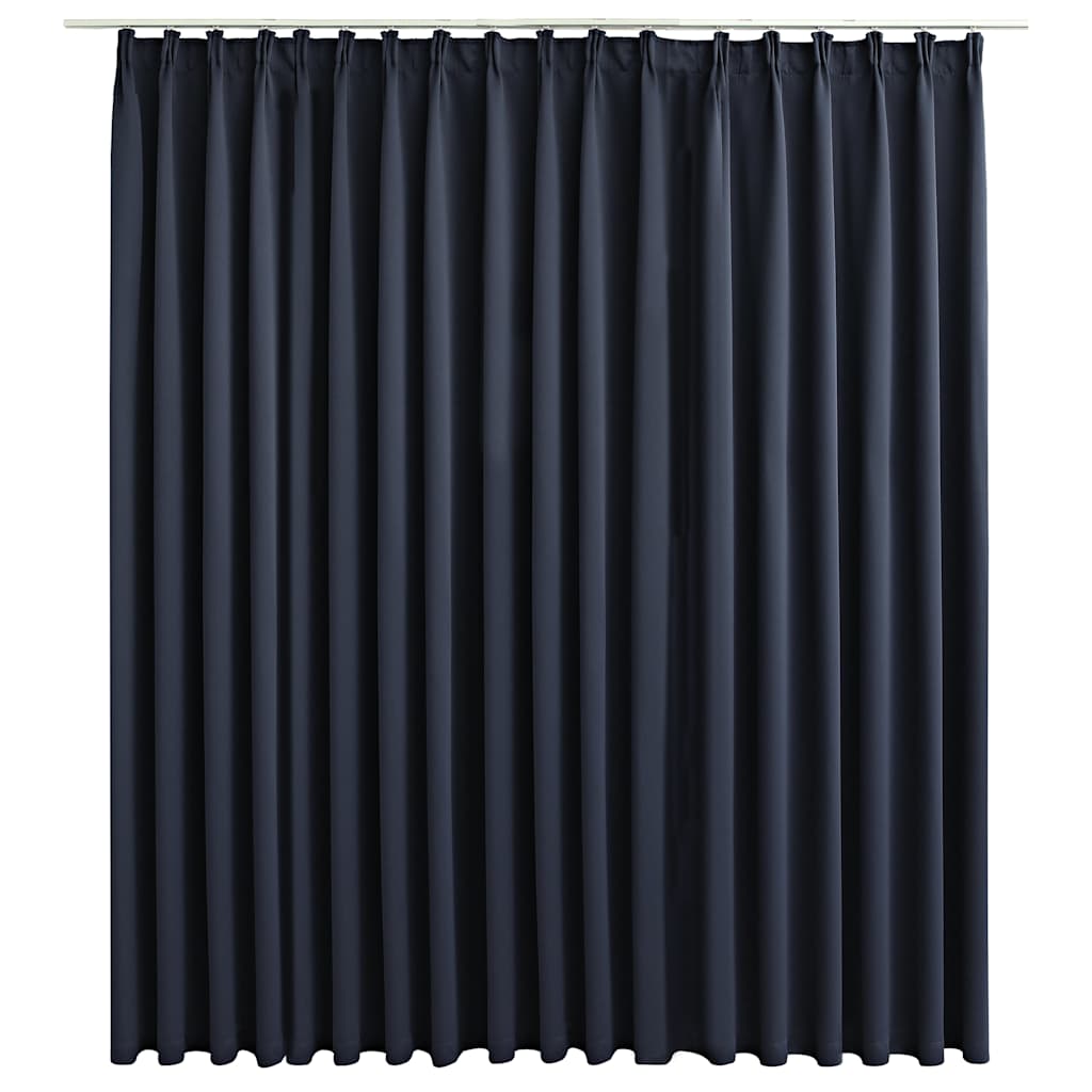 Pimendav kardin konksudega, antratsiit, 290 x 245 cm