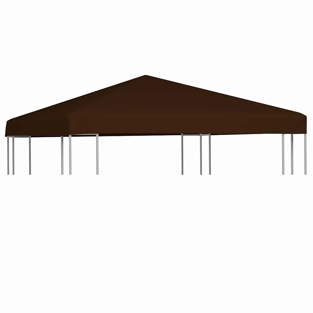 Varjualuse katus 310 g/m² 3 x 3 m, pruun