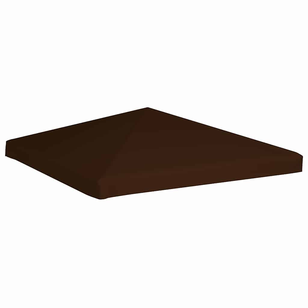 Varjualuse katus 310 g/m² 3 x 3 m, pruun