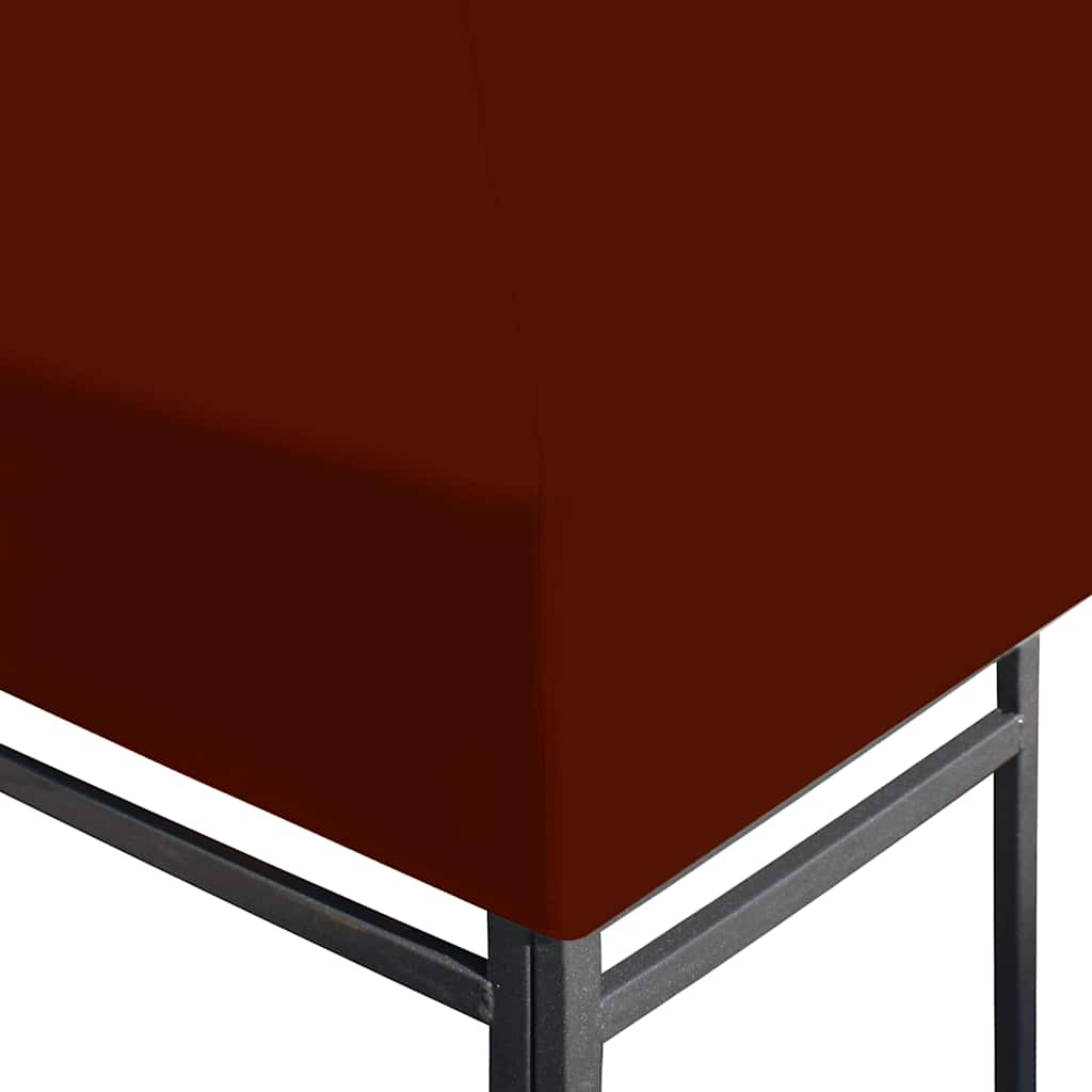 Varjualuse katus 310 g/m² 3 x 3 m, terrakota