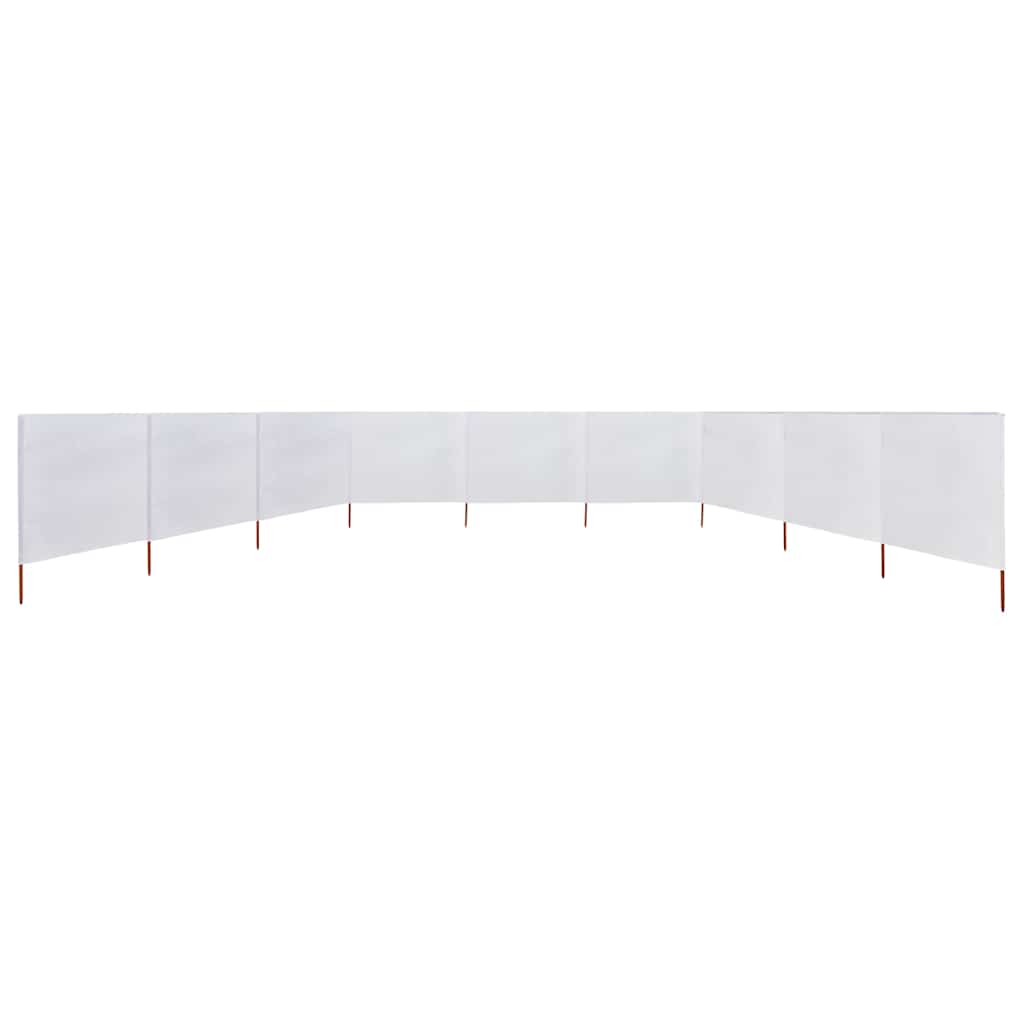 Tuulekaitse sein 9 paneelist, kangas, 1200 x 160 cm liivabeež