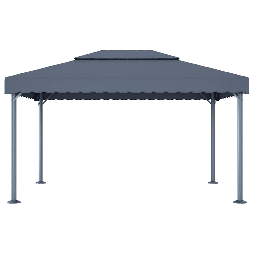 Varikatus 400 x 300 cm, antratsiithall, alumiinium