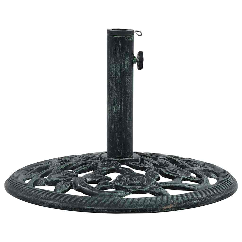 Päikesevarju alus, roheline, 9 kg 40 cm, malm