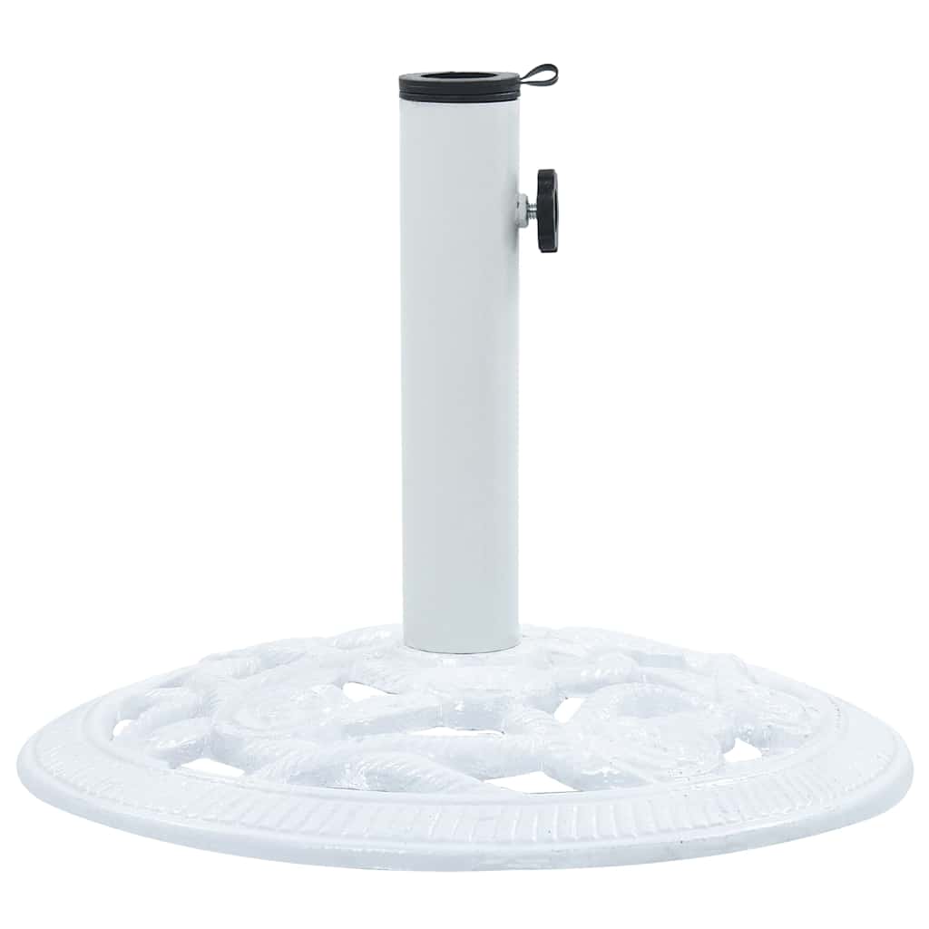 Päikesevarju alus, valge, 9 kg 40 cm, malm