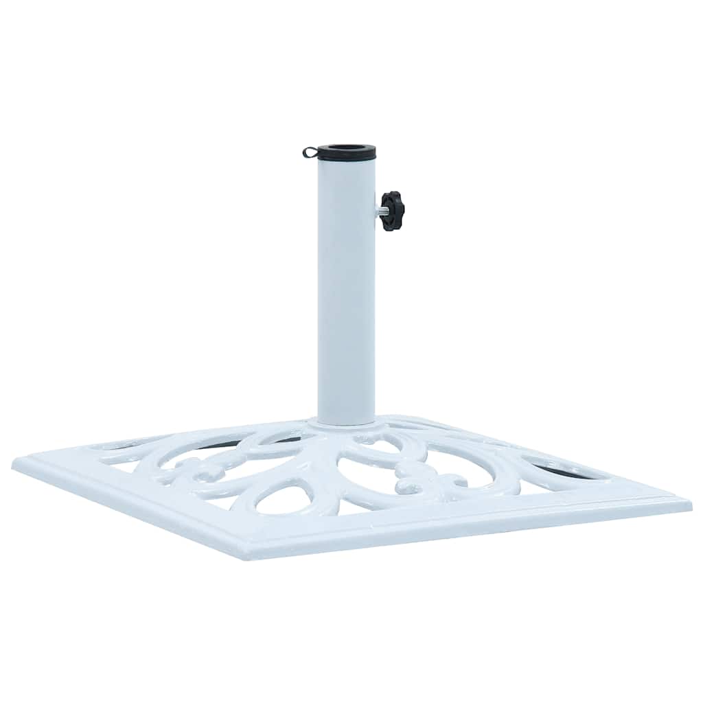 Päikesevarju alus, valge, 12 kg, 49 cm, malm