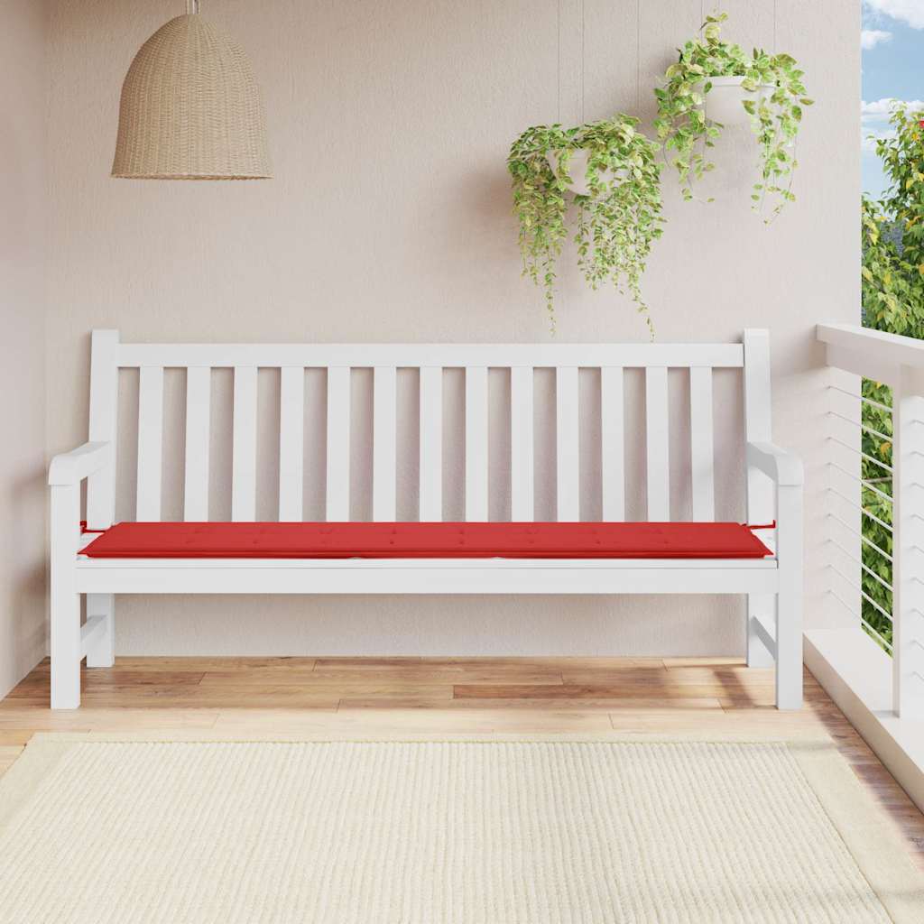Aiapingi istmepadi, punane, 200x50x3 cm, oxford-kangas