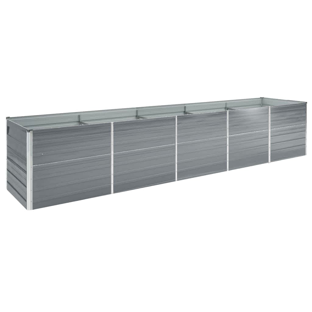 Aia taimelava tsingitud teras 400 x 80 x 45 cm hall
