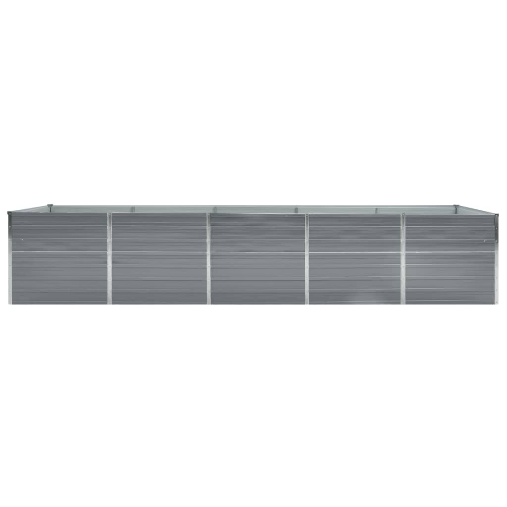Aia taimelava tsingitud teras 400 x 80 x 45 cm hall