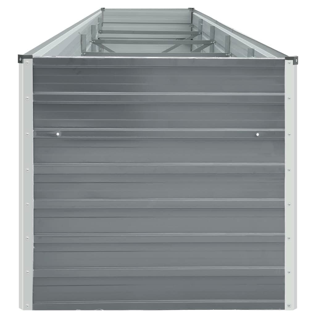 Aia taimelava tsingitud teras 400 x 80 x 45 cm hall
