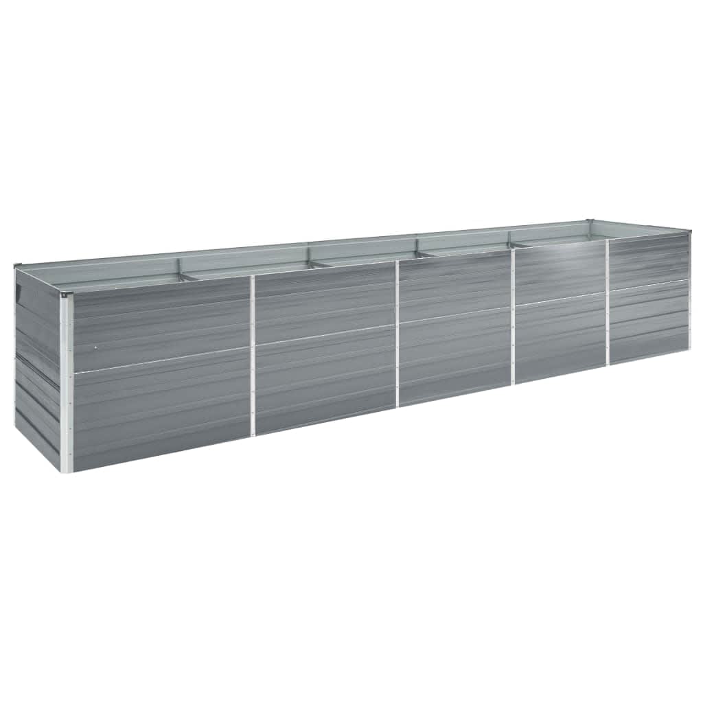 Aia taimelava tsingitud teras 400 x 80 x 77 cm hall