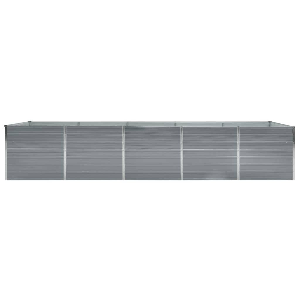 Aia taimelava tsingitud teras 400 x 80 x 77 cm hall