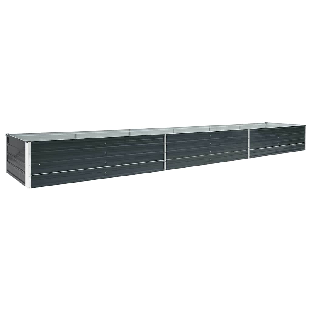 Taimelava, tsingitud teras, 480 x 80 x 45 cm, antratsiithall