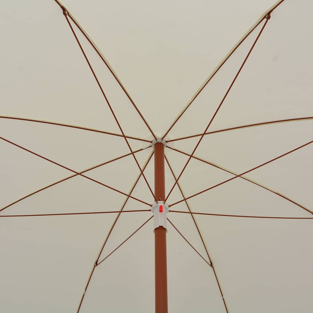 Aia päikesevari, teraspostiga, 300 cm, liivabeež