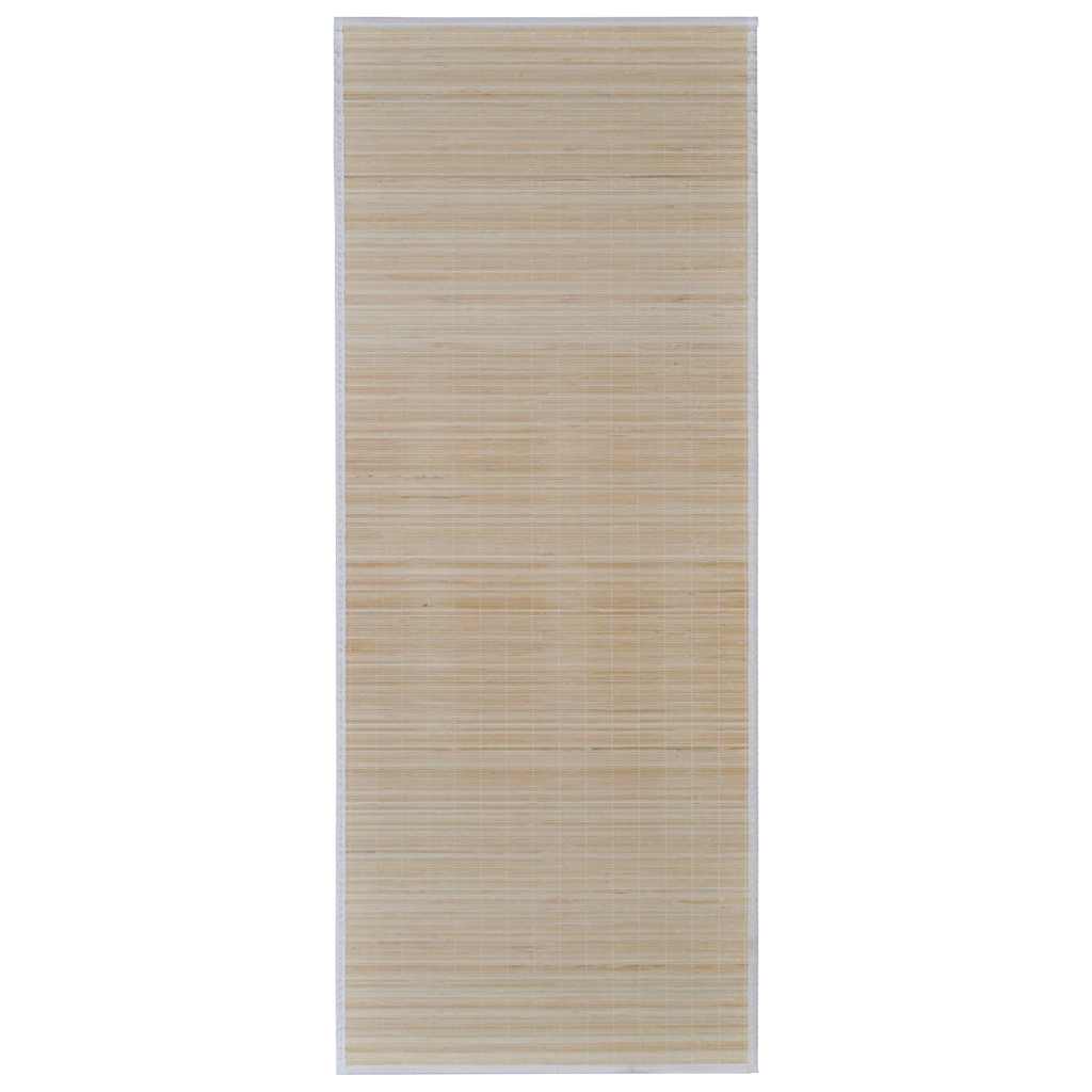 Kandilised naturaalsest bambusest vaibad, 4 tk, 120x180 cm