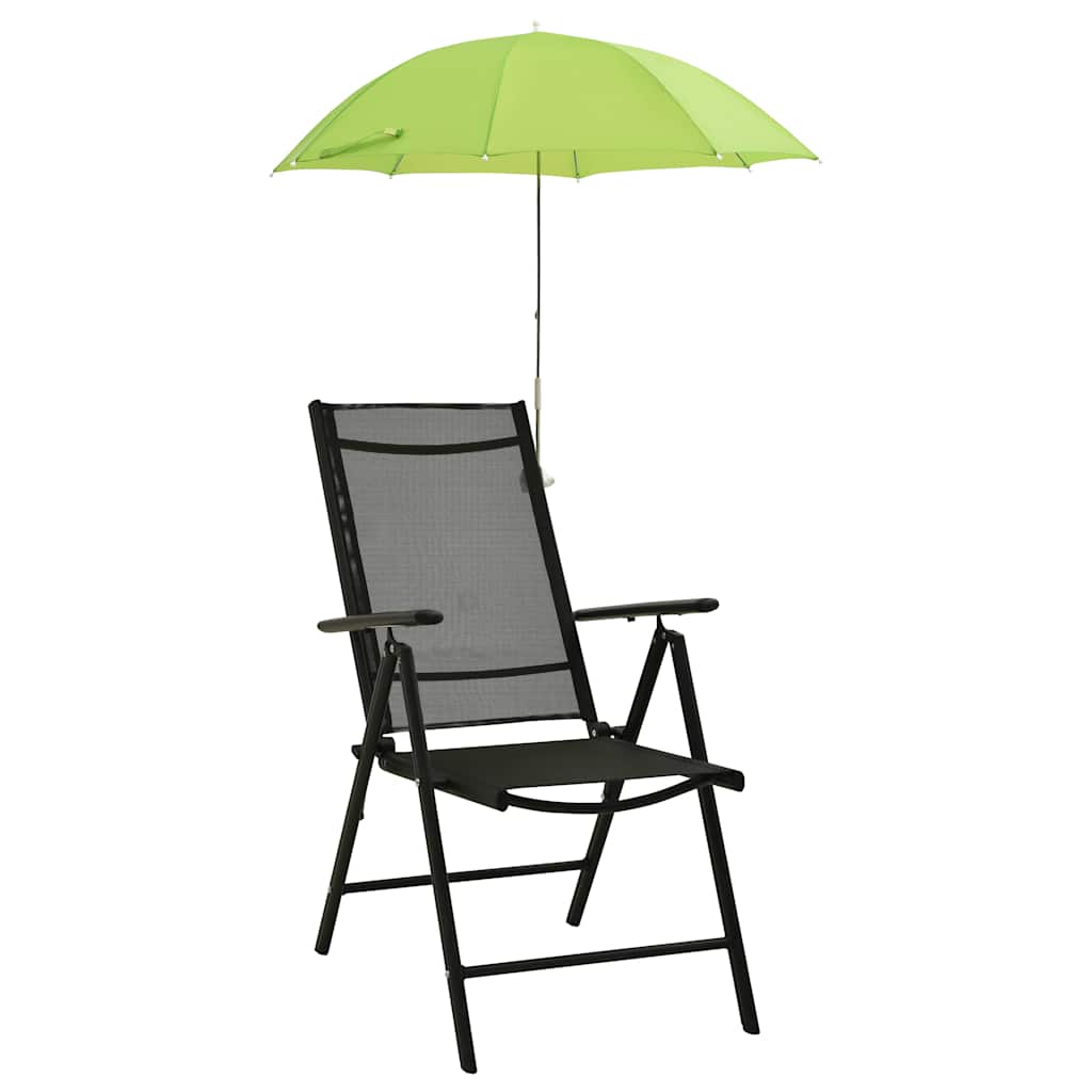 Aiatooli päikesevarjud 2 tk, roheline, 105 cm