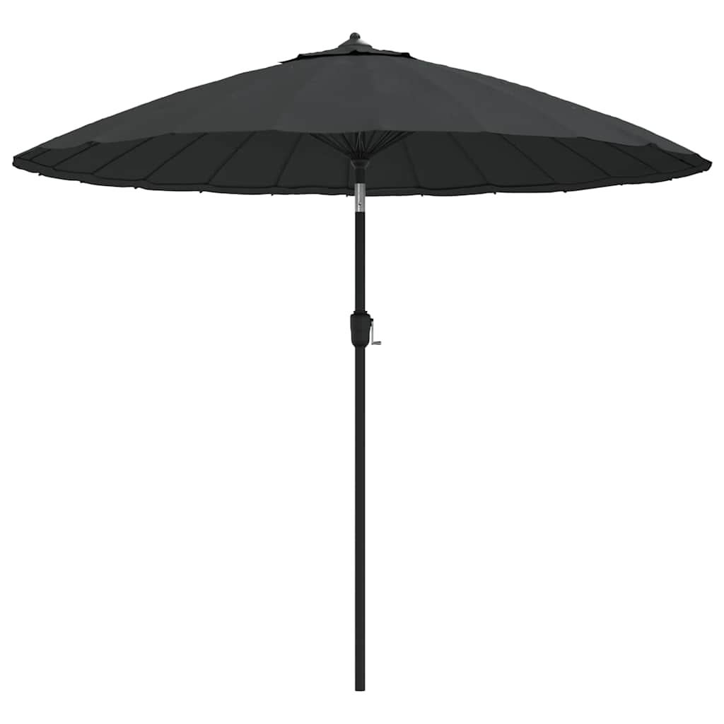 Päikesevari alumiiniumpostiga, 250 cm, antratsiithall