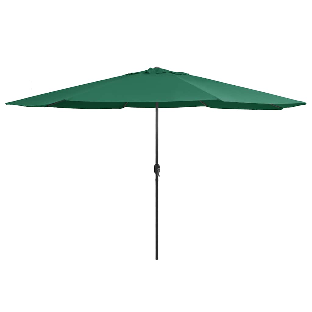 Aia päikesevari metallpostiga 390 cm, roheline