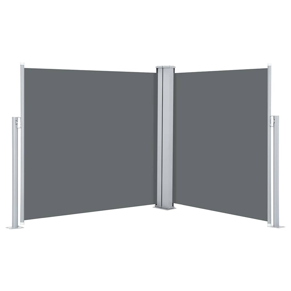 Lahtitõmmatav külgsein, antratsiithall, 120 x 600 cm