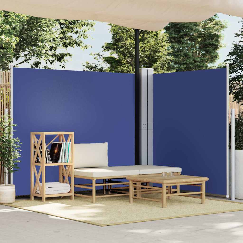 Lahtitõmmatav külgsein, sinine, 160 x 600 cm