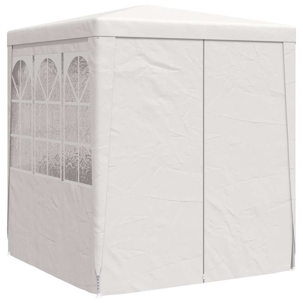 Professionaalne peotelk külgseintega 2,5 x 2,5 m valge 90 g/m²