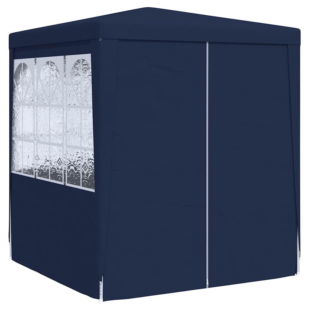 Professionaalne peotelk külgseintega 2,5 x 2,5 m sinine 90 g/m²