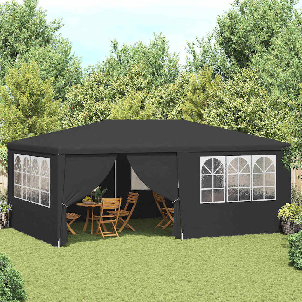 Professionaalne peotelk külgseintega, 4x6 m, antatsiit 90 g/m²
